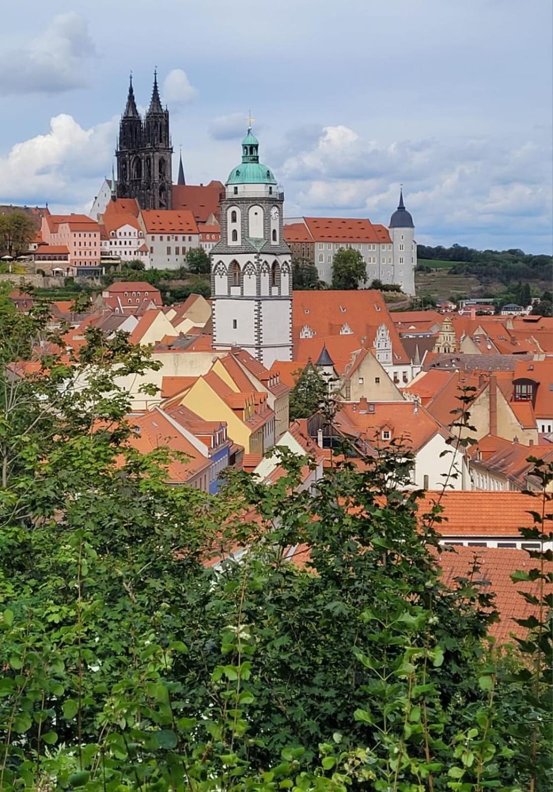Cosel Apartment Altstadt Radfahrer Balkon Мейсен Экстерьер фото
