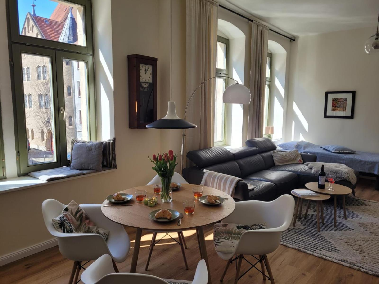 Cosel Apartment Altstadt Radfahrer Balkon Мейсен Экстерьер фото