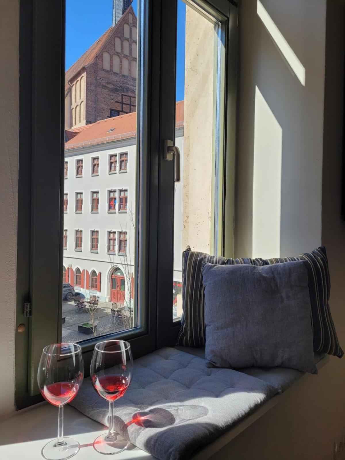 Cosel Apartment Altstadt Radfahrer Balkon Мейсен Экстерьер фото